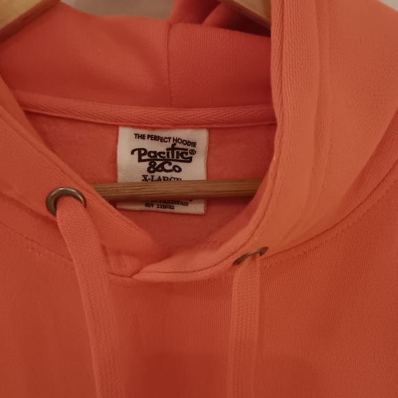 CO Orange Dog Graphic Hoodie with Navy Print - Picture 5 of 5